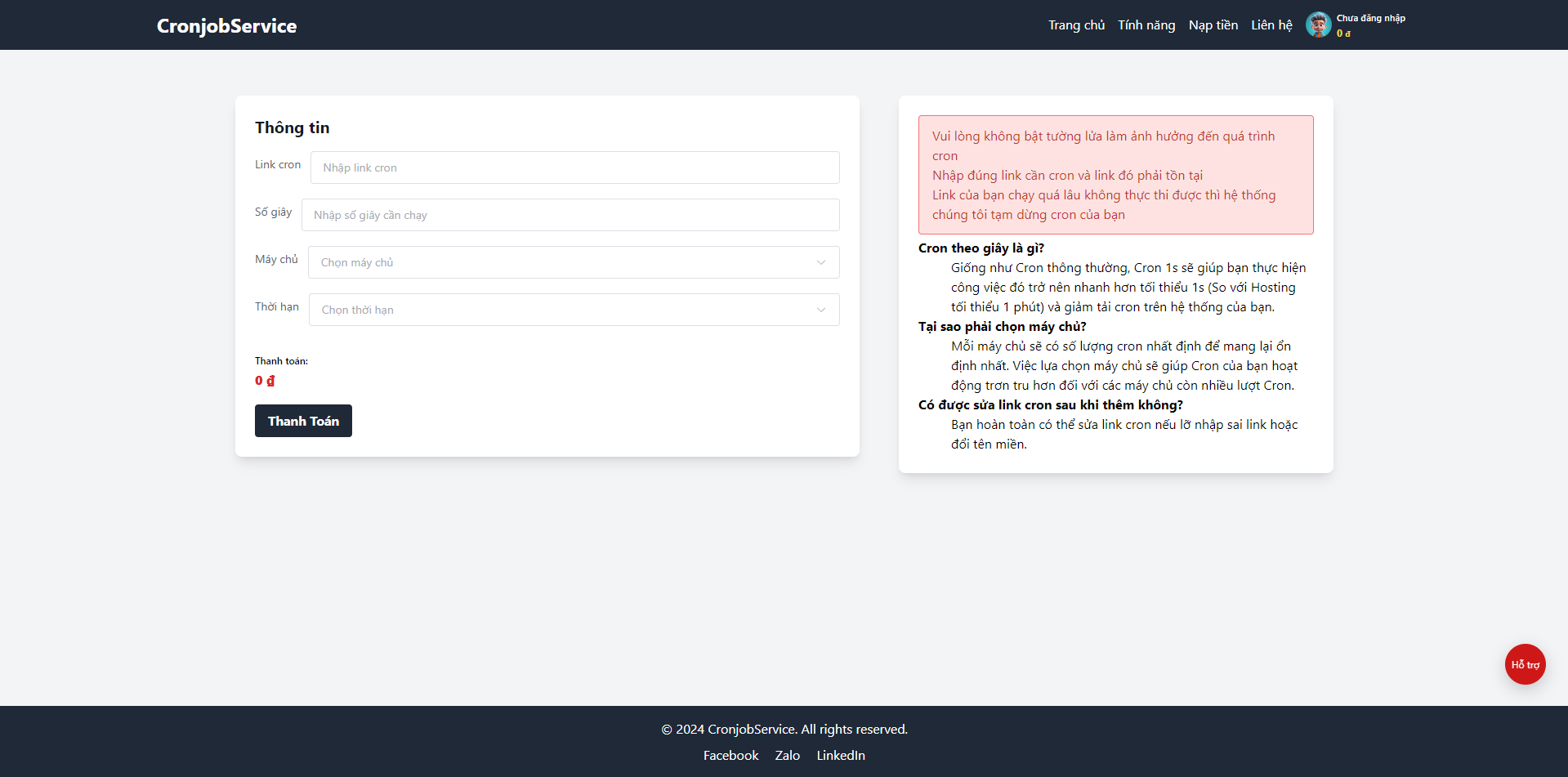 Share Code Cho thuê cron API qua cron.dichvuright.net
