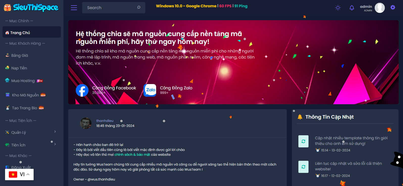 Share mã nguồn bán mã nguồn,hosting auto