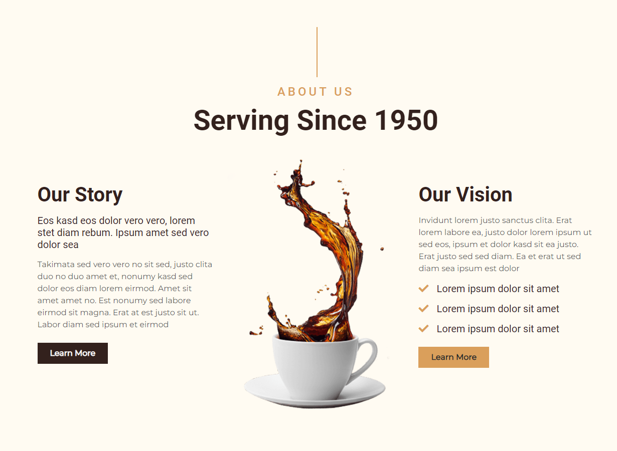 Code Giao Diện Web Cafe - Coffie (Thương hiệu) HTML