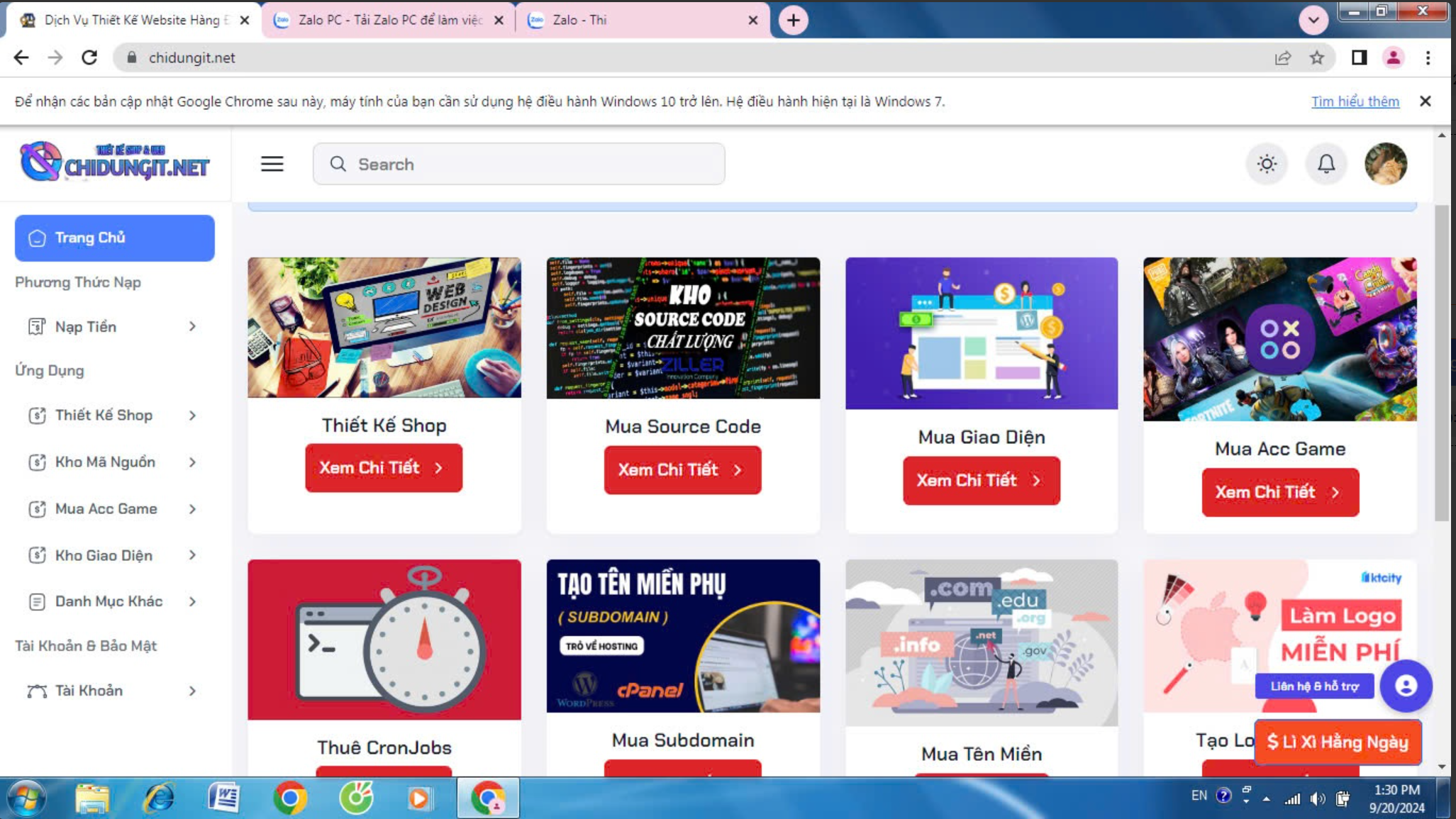 Code Bán Mã Nguồn,Host,Tạo Logo